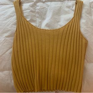 Yellow Shein Tank top